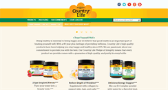 Desktop Screenshot of countrylifevitamins.com